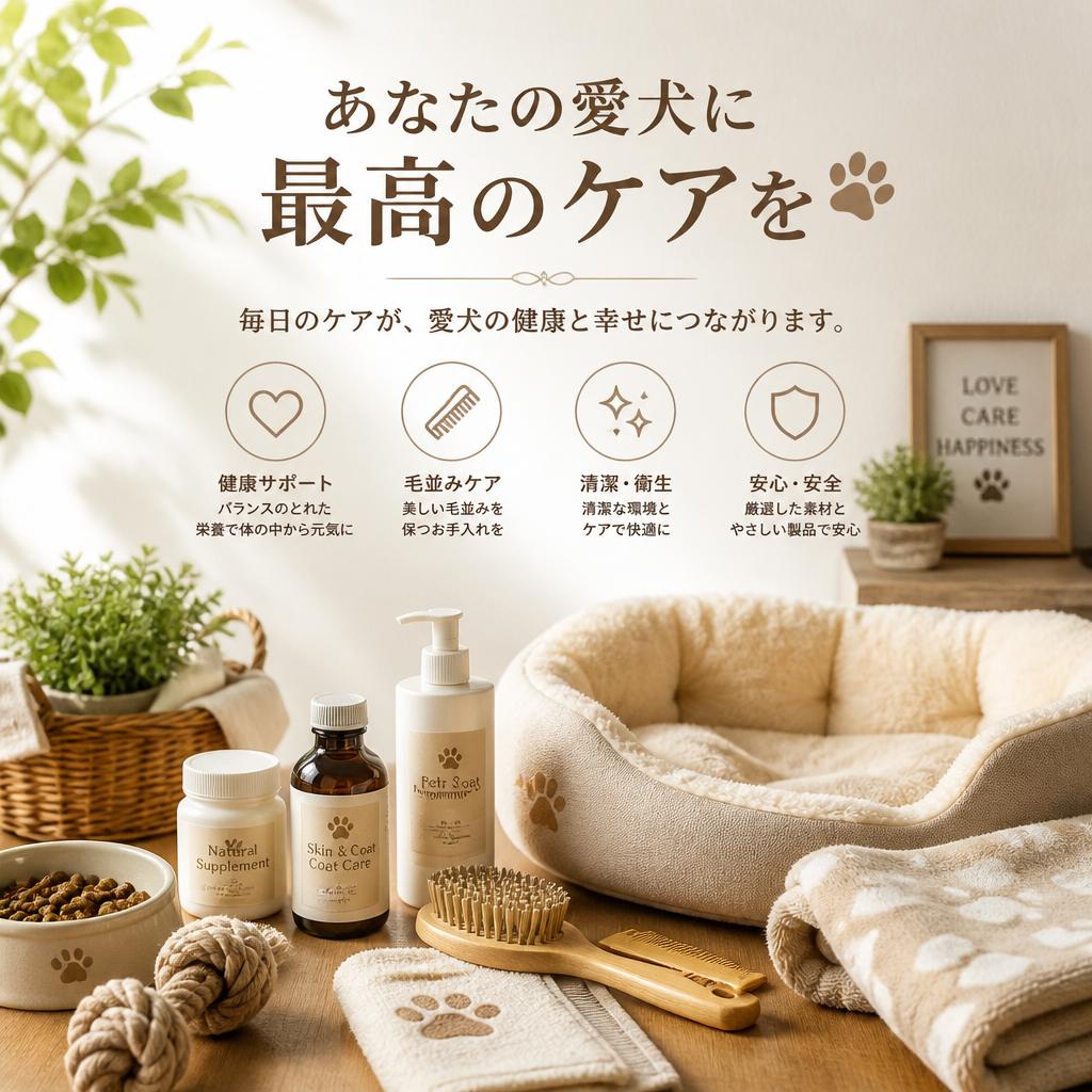 あなたの愛犬に最高のケアを